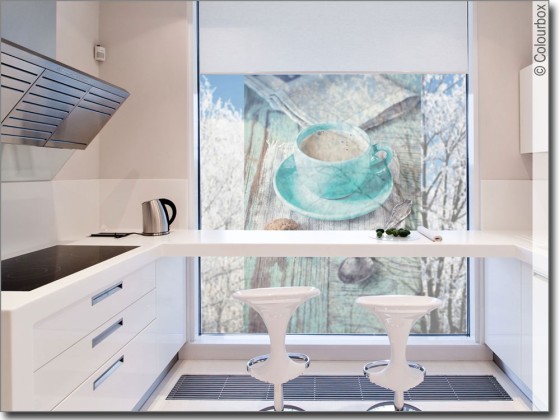 Preview: Kaffeepause Glasbild Preview: Kaffeepause Glasbild