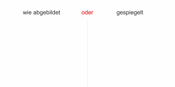 Preview: Glasdekorfolie Fischpärchen