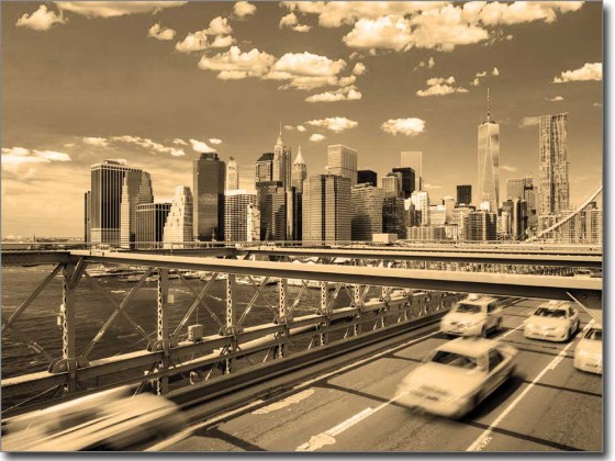Preview: Glasbild NYC Taxi Preview: Glasbild NYC Taxi