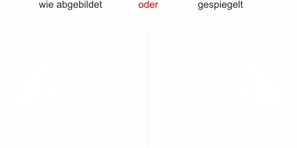 Preview: Glasfolie Willkommen