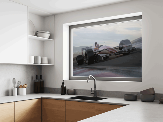 Preview: Glasfoto Formel Eins