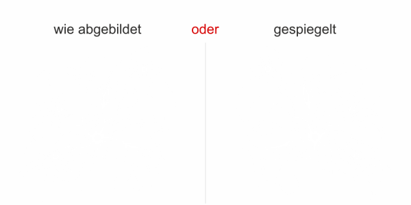 Preview: Glasaufkleber Rankendesign
