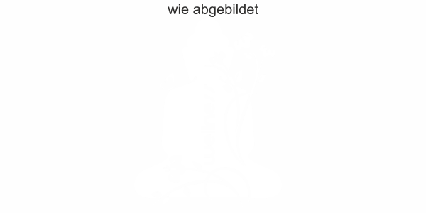 Preview: Glasdesign mit Wellness Buddha - Ansicht Ausrichtung mit Farbauswahl
