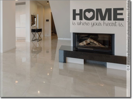 Preview: Wandspruch Home is where your heart is Preview: Wandspruch Home is where your heart is