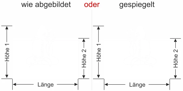 Milchglasfolie Gewerbe Wellness Buddha - Ansicht Ausrichtung mit Farbauswahl - Vorschlag 1