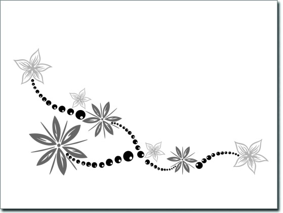 Preview: Möbeldekor Florale Kunst