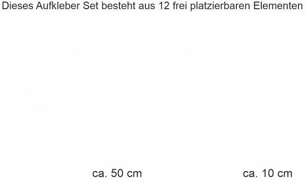 Preview: Cartattoo Set Blumenauto