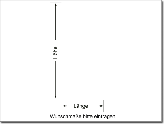 Preview: Sichtschutz Klassik Rahmen