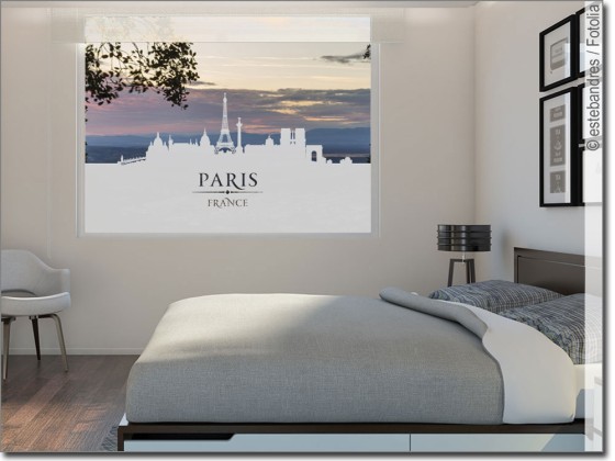 Preview: Sichtschutz Skyline Paris