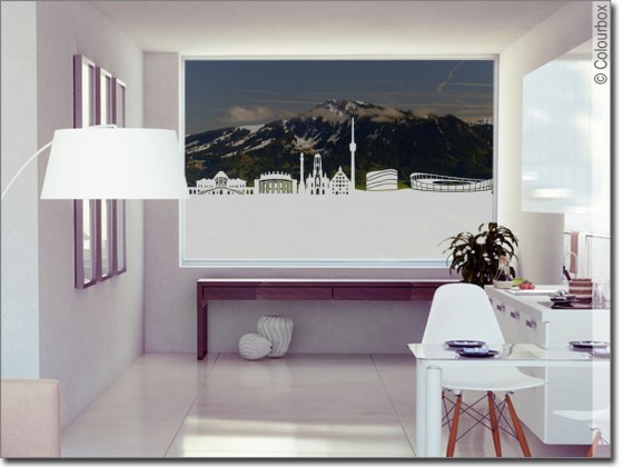 Preview: Sichtschutz Skyline Stuttgart