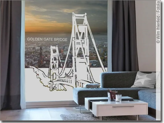 Sichtschutz Golden Gate Bridge