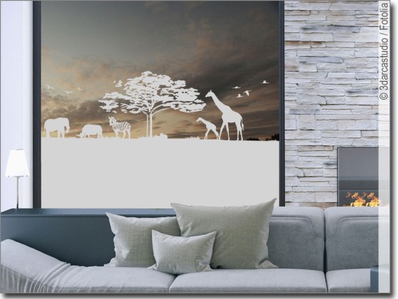 Preview: Sichtschutz Savanne