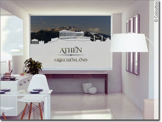 Preview: Sichtschutz Skyline Athen Preview: Sichtschutz Skyline Athen