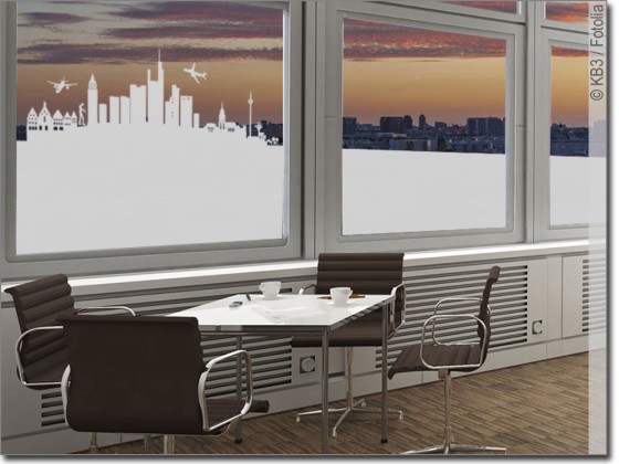 Preview: Sichtschutz Skyline Frankfurt