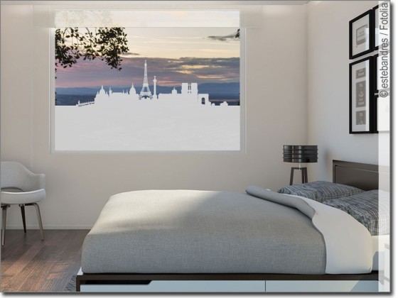 Preview: Sichtschutz Skyline Paris