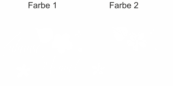 Preview: Wandtattoo Spruch Zuhause ist die Heimat