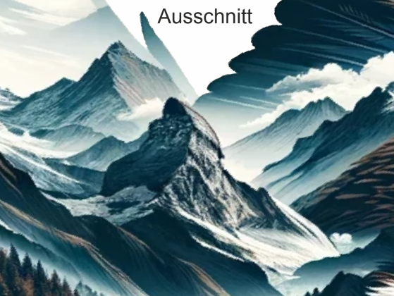 Preview: Wandtattoo Adler mit Berglandschaft Preview: Wandtattoo Adler mit Berglandschaft