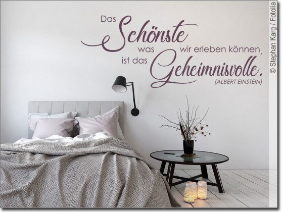 Preview: Wandzitat Das Schönste