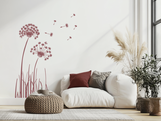 Preview: Wandtattoo Pusteblume