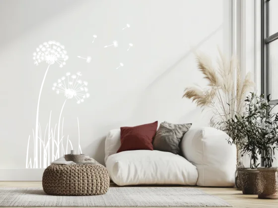 Wandtattoo Pusteblume