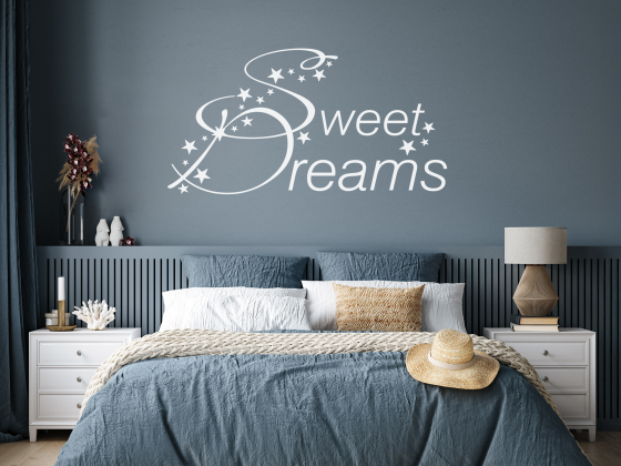 Preview: Wandtattoo Schlafzimmer Sweet Dreams