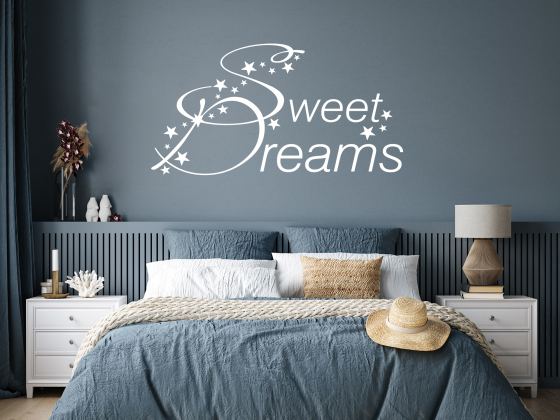 Preview: Wandtattoo Schlafzimmer Sweet Dreams