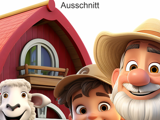 Preview: Wandtattoo Set Bauernhof Preview: Wandtattoo Set Bauernhof