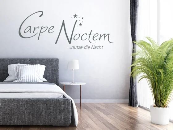 Wandtattoo Carpe Noctem