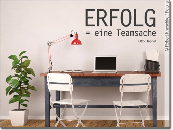 Preview: Wandzitat Erfolg=eine Teamsache