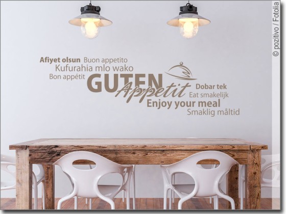 Preview: Wandworte Guten Appetit