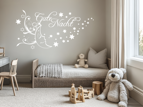 Preview: Wandworte Gute Nacht