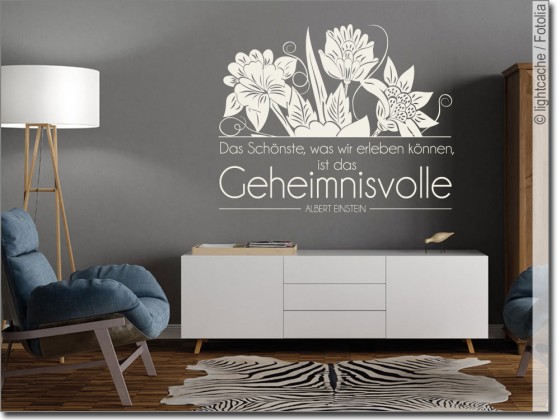 Preview: Wandtattoo Das Geheimnisvolle