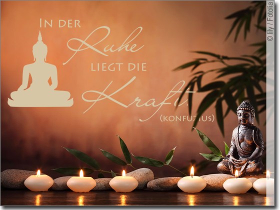 Preview: Spruch In der Ruhe liegt die Kraft