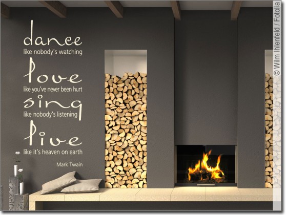 Preview: Wandtattoo dance love sing live