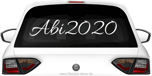 Preview: Abiaufkleber fürs Auto 2