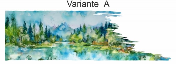 Preview: Aquarelles Alpenpanorama (in 3 Varianten erhältlich) Preview: Aquarelles Alpenpanorama (in 3 Varianten erhältlich)
