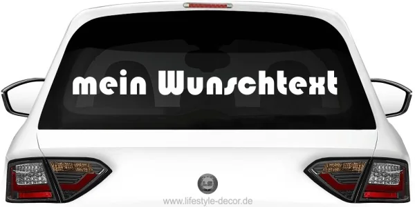 Autoaufkleber Wunschtext | 19