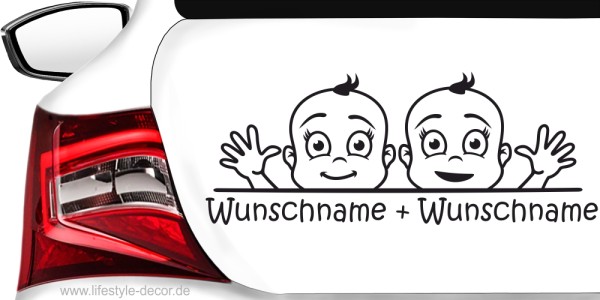 Preview: Aufkleber Baby an Bord 02