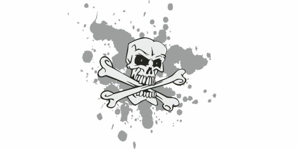 Preview: Autoaufkleber Bunter Totenkopf Preview: Autoaufkleber Bunter Totenkopf