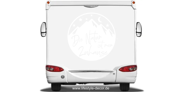 Aufkleber Die Natur ist mein Zuhause