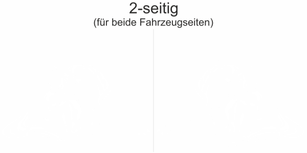 Autoaufkleber Fee mit Einhorn