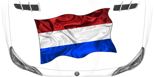 Preview: Aufkleber Fahne von Holland