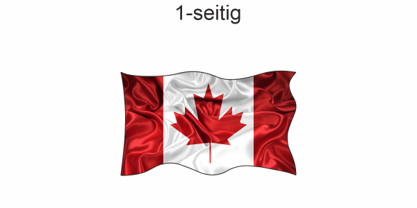 Kanada Flagge Aufkleber Set - 5 Stück UV-beständig Für Auto & Außenbereich