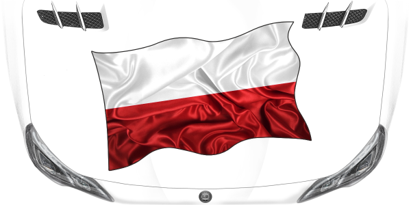 Preview: Aufkleber Fahne von Polen