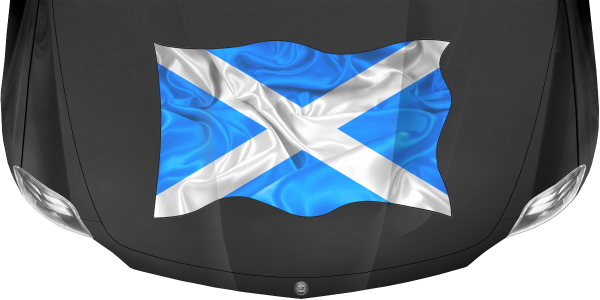 Preview: Aufkleber Fahne von Schottland Preview: Aufkleber Fahne von Schottland