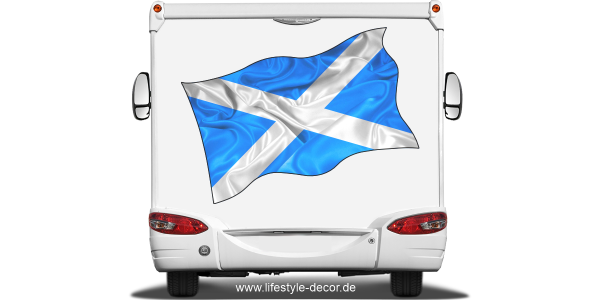 Preview: Aufkleber Fahne von Schottland Preview: Aufkleber Fahne von Schottland