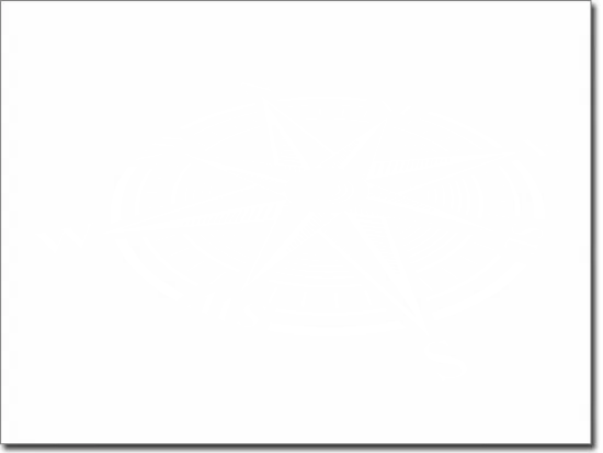 Wanddekor mit liegendem Kompass