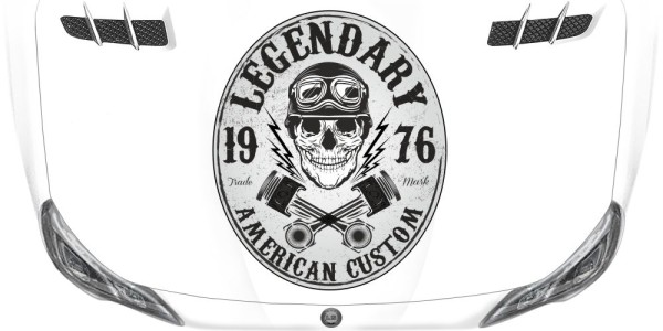 Preview: Autoaufkleber LEGENDARY American Custom Preview: Autoaufkleber LEGENDARY American Custom