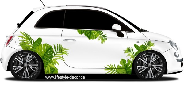 Preview: Aufkleber Dschungel Pflanzen Dekor Set Preview: Aufkleber Dschungel Pflanzen Dekor Set