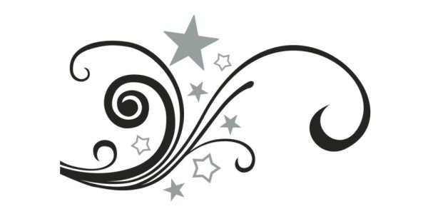 Preview: Autoaufkleber Sternenornament